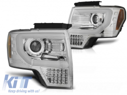 FORD F150 MK12 08-14 TUBE LIGHT CHROME - TTHF6028824