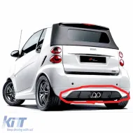 image-3-Fortwo FL2 Max Diffuser Primer Painted Fiberglass / 2013-2014 (Middle Double Output)