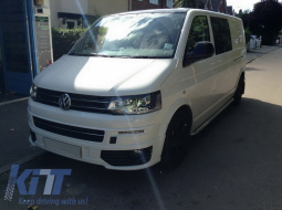 Fóta hméras LED Proboleís Hméras (DRL) katállhlo gia VW Transporter Multivan Caravelle T5.1 Ananéosh (2010-2015)-image-6051607