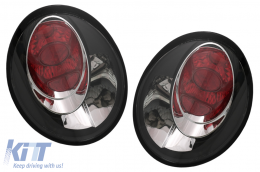 image-55-Fotistiká Píso Fóta katállhla gia VW New Beetle HatchBack Kamprioléta (10.1998-05.2005) Mavro Housing Diáfano Lens