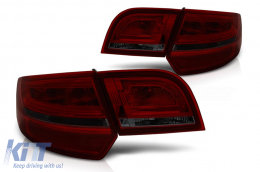image-12-Fotistiká Píso Fóta LED katállhla gia Audi A3 8PA Sportback (2004-2008) Kókkinos Kapnós