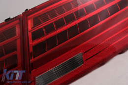 Fotistiká Píso Fóta LED katállhla gia Audi A5 8T Koupé Kamprioléta Sportback (2007-2011) Dunamikó Sequential Turning Light-image-6085706