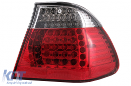 Fotistiká Píso Fóta LED katállhla gia BMW Seirá 3 E46 Limouzína 4D (09.2001-03.2005) Red Diáfano-image-6078584