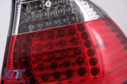 Fotistiká Píso Fóta LED katállhla gia BMW Seirá 3 E46 Limouzína 4D (09.2001-03.2005) Red Diáfano-image-6078586