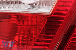 Fotistiká Píso Fóta LED katállhla gia BMW Seirá 3 E46 Koupé Non-Facelift (1999-2003) Red Diáfano-image-6099723