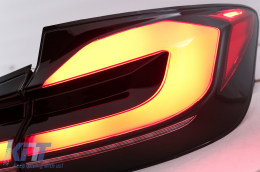 Fotistiká Píso Fóta LED katállhla gia BMW Seirá 5 F10 (2011-2017) me Anabáthmish Dunamikó Sequential Turning Light se Schediasmós LCI G30-image-6101820