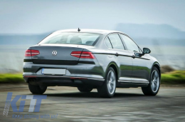 Fotistiká Píso Fóta LED katállhla gia VW Passat B8 3G (2015-2019) Limouzína Mítra R line with Sequential Dunamikó Fotismós strofís-image-6043141