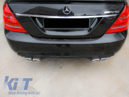 Fotistiká Píso Fóta LED katállhla gia Mercedes W221 S-Class (2005-2012) Ananéosh Schediasmós-image-45283
