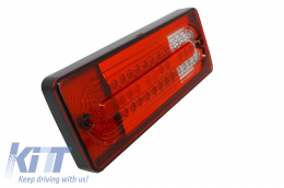 Fotistiká Píso Fóta LED katállhla gia Mercedes G-Class W463 (1989-2015) Red Diáfano-image-6020994