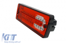 Fotistiká Píso Fóta LED katállhla gia Mercedes G-Class W463 (1989-2015) Red Diáfano-image-6020995