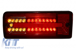 Fotistiká Píso Fóta LED katállhla gia Mercedes G-Class W463 (1989-2015) Red Diáfano-image-6020997