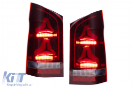 Fotistiká Píso Fóta LED katállhla gia Mercedes V-Class W447 (2014-2023) Moní Píso Pórta Dynamikó síma-image-6127042