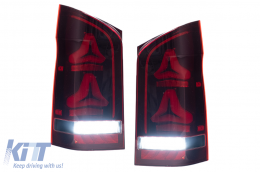 Fotistiká Píso Fóta LED katállhla gia Mercedes V-Class W447 (2014-2023) Moní Píso Pórta Dynamikó síma-image-6127043