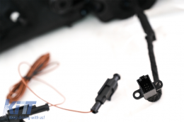 Fotistiká Píso Fóta LED Light Bar katállhla gia Audi A7 4G (2010-2014) Ananéosh Schediasmós Kerasí Kókkino Kapnós-image-6079239