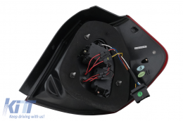 Fotistiká Píso Fóta LED Light Bar katállhla gia BMW Seirá 1 E81 E87 (2004-08.2007) Kókkinos Kapnós-image-6100455