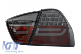 Fotistiká Píso Fóta LED mpára katállhla gia BMW Seirá 3 E90 (2005-2008) Kapnós-image-6019199