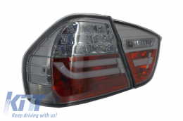 Fotistiká Píso Fóta LED mpára katállhla gia BMW Seirá 3 E90 (2005-2008) Kapnós-image-6019201