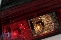 Fotistiká Píso Fóta LED mpára katállhlo gia BMW Seirá 5 E39 Sedan (09.1995-08.2000) Kókkinos Kapnós-image-6079332