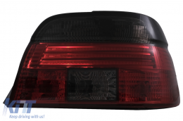 Fotistiká Píso Fóta LED mpára katállhlo gia BMW Seirá 5 E39 Sedan (09.1995-08.2000) Kókkinos Kapnós-image-6079333