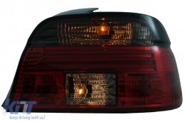 Fotistiká Píso Fóta LED mpára katállhlo gia BMW Seirá 5 E39 Sedan (09.1995-08.2000) Kókkinos Kapnós-image-6079335