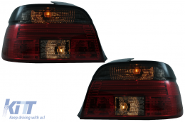 Fotistiká Píso Fóta LED mpára katállhlo gia BMW Seirá 5 E39 Sedan (09.1995-08.2000) Kókkinos Kapnós-image-6079336