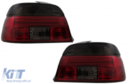Fotistiká Píso Fóta LED mpára katállhlo gia BMW Seirá 5 E39 Sedan (09.1995-08.2000) Kókkinos Kapnós-image-6079344