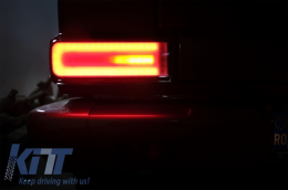 Fotistiká Píso Fóta mpar LED píso fóta katállhlo gia Mercedes G-Class W463 (2008-2017) Ananéosh 2018 Schediasmós Dunamikó Sequential Fotismós strofís Kapnós Red-image-6060915