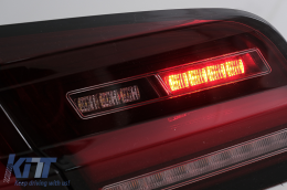 Fotistiká Píso Fóta mpára Plírhs LED katállhla gia BMW Seirá 5 F10 (2011-2017) Kókkinos Kapnós Dunamikó Sequential Turning Signal-image-6096178