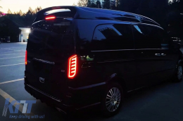 Fotistiká Píso Fóta Plírhs LED Kapnós katállhlos gia Mercedes V-Class W447 (2014-2019) Moní Píso pórta me Dunamikó diadochiká Fotismós strofís-image-6127193