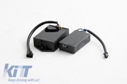 Fotistiká Píso Fóta Plírhs LED katállhla gia Opel Astra J (2009-2015) 5 Doors Chátsmpak Mavro Kapnós-image-6053415