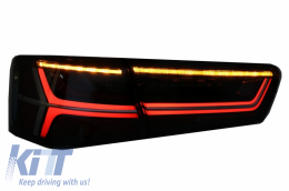 Fotistiká Píso Fóta Plírhs LED katállhla gia Audi A6 4G C7 Limouzína (2011-2014) Schediasmós Kapnós Ananéosh with Sequential Dunamikó Fotismós strofís-image-6042104