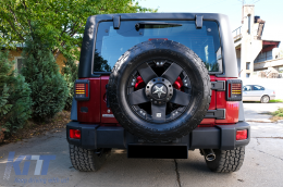 Fotistiká Píso Fóta Plírhs LED katállhla gia JEEP Wrangler Rubicon JK (2007-2017)-image-6073462