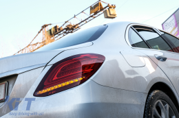 Fotistiká Píso Fóta Plírhs LED katállhla gia Mercedes C-Class W205 Limouzína (2014-2018) Ananéosh Schediasmós-image-6077413