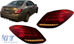Fotistiká Píso Fóta Plírhs LED katállhla gia Mercedes C-Class W205 Limouzína (2014-2018) Ananéosh Schediasmós-image-6126947