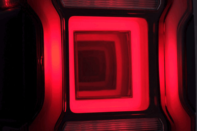 Fotistiká Píso Fóta Plírhs LED katállhla gia Jeep Wrangler IV JL/JLU (2018-up) RED me Dunamikó StartUp kai Sequential Fotismós strofís-image-6059512