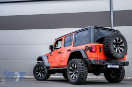 Fotistiká Píso Fóta Plírhs LED katállhla gia Jeep Wrangler IV JL/JLU (2018-up) RED me Dunamikó StartUp kai Sequential Fotismós strofís-image-6080365