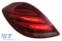 Fotistiká Píso Fóta Plírhs LED katállhla gia Mercedes S-Class W222 (2013-2017) Schediasmós Ananéosh-image-6074797