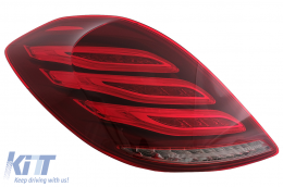 Fotistiká Píso Fóta Plírhs LED katállhla gia Mercedes S-Class W222 (2013-2017) Schediasmós Ananéosh-image-6074798