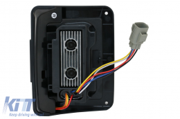 Fotistiká Píso Fóta Plírhs LED katállhla gia Jeep Wrangler JK (2007-2017) Kapnós-image-6080632