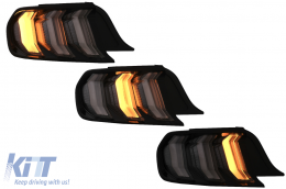 Fotistiká Píso Fóta Plírhs LED katállhla gia Ford Mustang VI S550 (2015-2019) Kapnós Diáfano me Dunamikó diadochiká Fotismós strofís-image-6088456