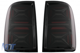 Fotistiká Píso Fóta Plírhs LED katállhla gia VW Amarok (2010-2020) Dunamikó Sequential Turning Light Kapnós-image-6089552