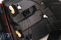 Fotistiká Píso Fóta Plírhs LED Mpára fotismov katállhla gia Mercedes M-Class W166 (2012-2015) Kókkino Leukó LHD-image-6085642