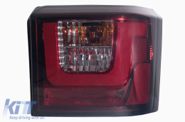 Fotistiká Píso Fóta rábdou LED katállhla gia VW T4 Transporter Caravelle Multivan (1990-2003) Kókkinos Kapnós-image-6086734