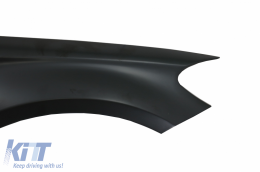 Frente capo capilla para Mercedes C W205 S205 C205 A205 14-20 GT Look Guardabarros delantero-image-6070469