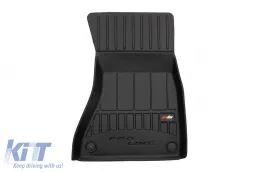 Frogum 3D ProLine méretpontos gumiszőnyeg Audi A6 2011-2017, 4 darabos szett, fekete, 24 hónap garancia-image-6220976
