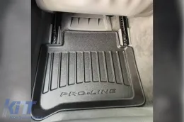 Frogum 3D ProLine méretpontos gumiszőnyeg szett, Mercedes E-osztály W211 2002-2009, CLS C219 2004-2010, 4 részes, fekete, 24 hónap garancia-image-6221381