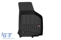 Frogum 3D ProLine specifikus gumiszőnyeg garnitúra, Volkswagen Golf V 2003-2008, Jetta 2005-2010, 4 részes, fekete, 24 hónap garanciával-image-6220602