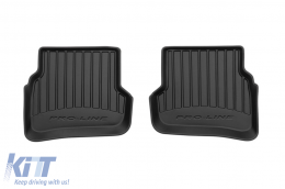 Frogum 3D ProLine specifikus gumiszőnyeg garnitúra, Volkswagen Polo, Seat Ibiza IV 2008-2017, Skoda Fabia 2014-2022, 4 részes, fekete, 24 hónap garanciával-image-6221458