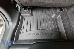 Frogum 3D ProLine specifikus gumiszőnyeg garnitúra, Toyota Rav4, Rav4 Hybrid 2018-tól, Suzuki Across 2020-tól, 4 részes, fekete, 24 hónap garanciával-image-6221818