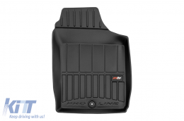Frogum 3D ProLine specifikus gumiszőnyeg garnitúra, KIA Picanto 2003-2011, 4 részes, fekete, 24 hónap garanciával-image-6222966